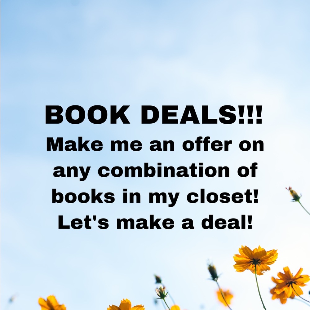 BOOKS! MAKE ME AN OFFER